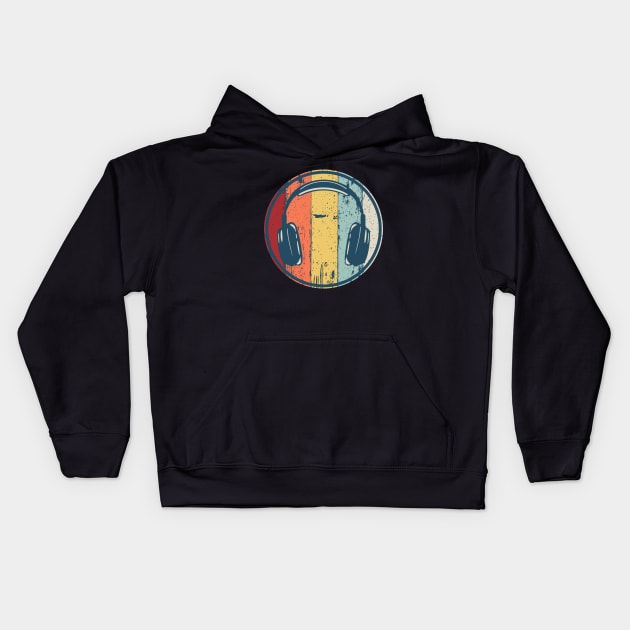 Audio Engineer, Audio Engineering Vintage Motives Kids Hoodie by MarkusShirts